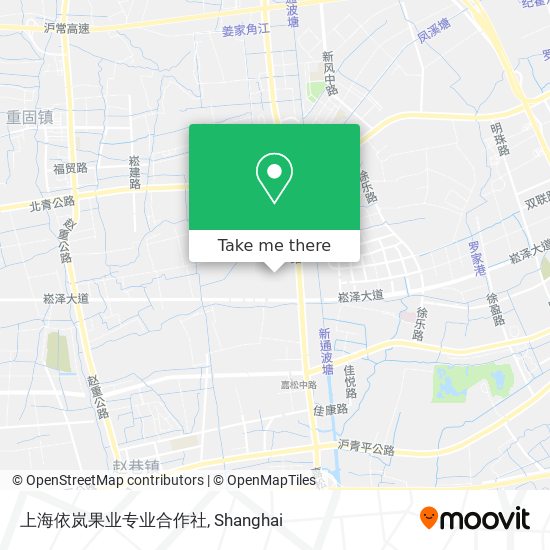 上海依岚果业专业合作社 map