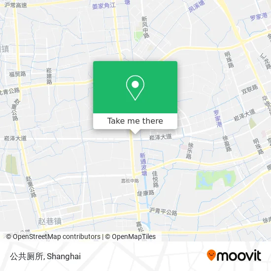 公共厕所 map