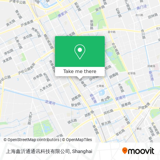 上海鑫沂通通讯科技有限公司 map