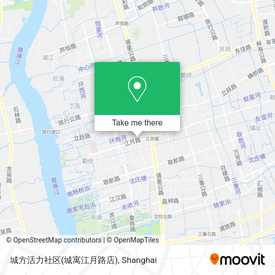 城方活力社区(城寓江月路店) map