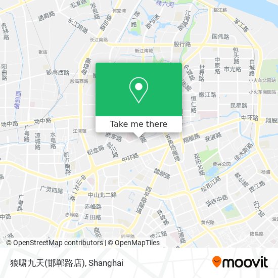 狼啸九天(邯郸路店) map