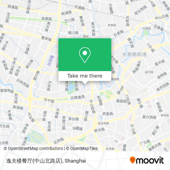 逸夫楼餐厅(中山北路店) map