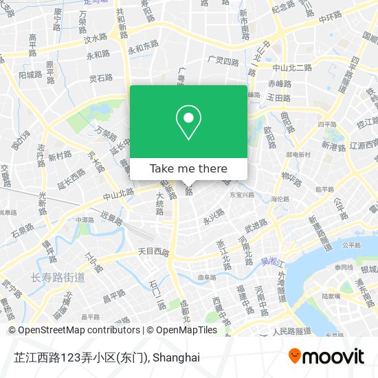 芷江西路123弄小区(东门) map