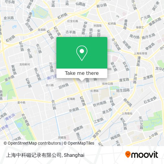 上海中科磁记录有限公司 map
