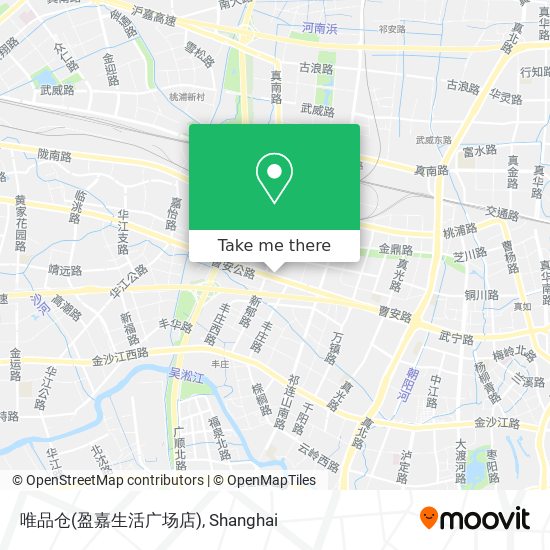 唯品仓(盈嘉生活广场店) map