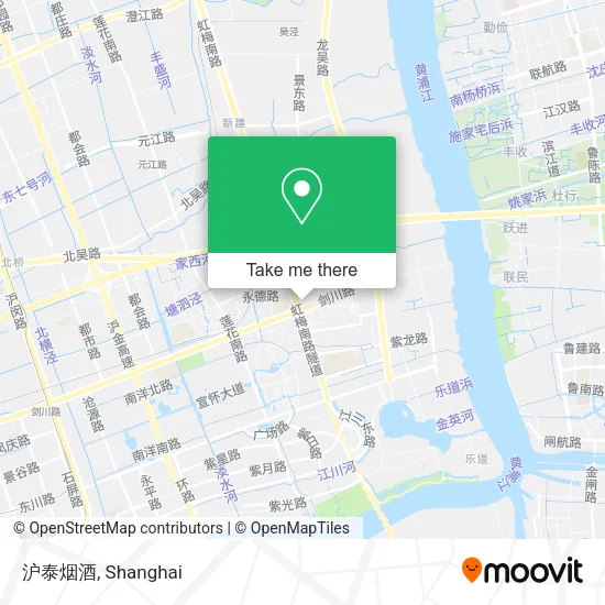 沪泰烟酒 map