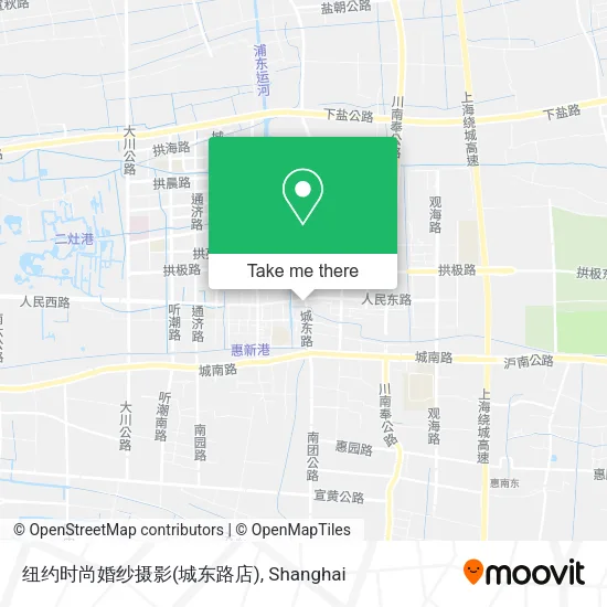 纽约时尚婚纱摄影(城东路店) map