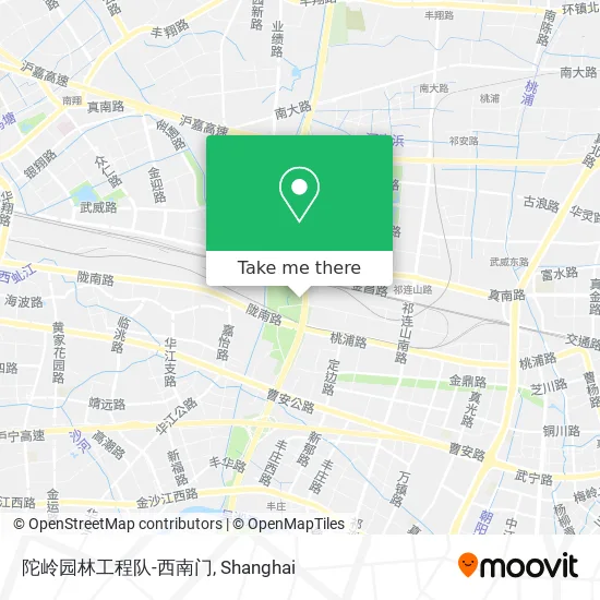 陀岭园林工程队-西南门 map