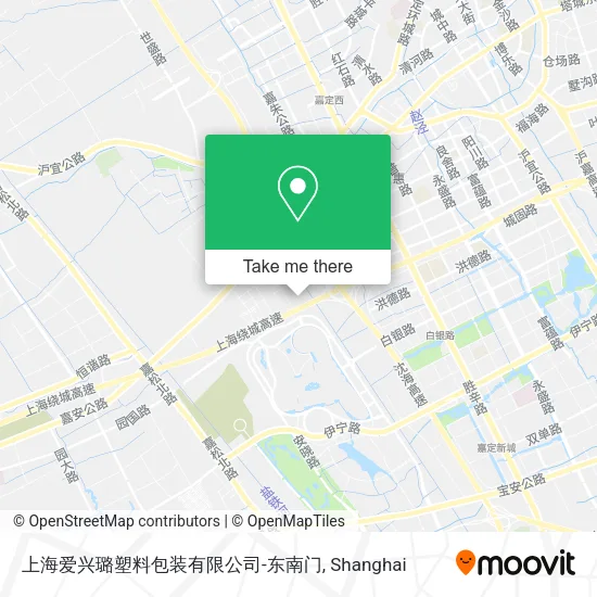 上海爱兴璐塑料包装有限公司-东南门 map