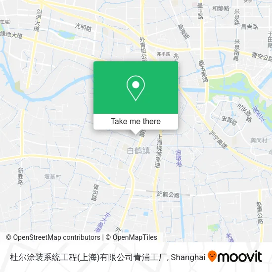 杜尔涂装系统工程(上海)有限公司青浦工厂 map