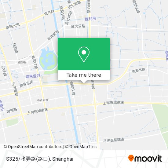 S325/张弄路(路口) map