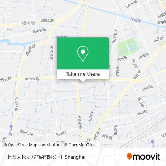 上海大松瓦楞辊有限公司 map
