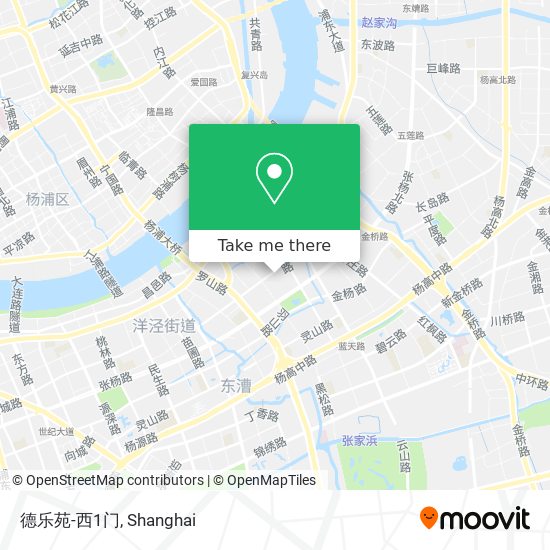 德乐苑-西1门 map
