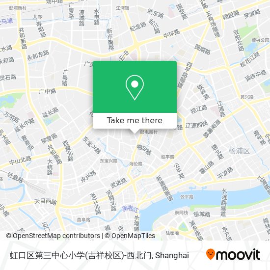 虹口区第三中心小学(吉祥校区)-西北门 map