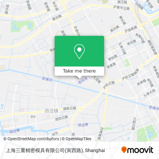 上海三重精密模具有限公司(寅西路) map