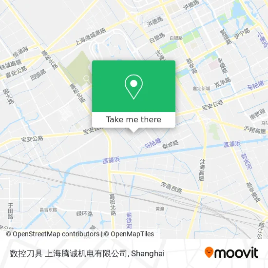 数控刀具  上海腾诚机电有限公司 map