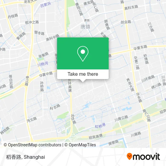 稻香路 map