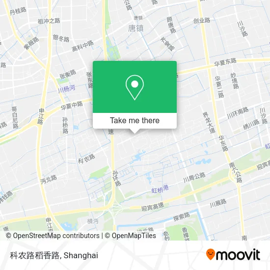 科农路稻香路 map