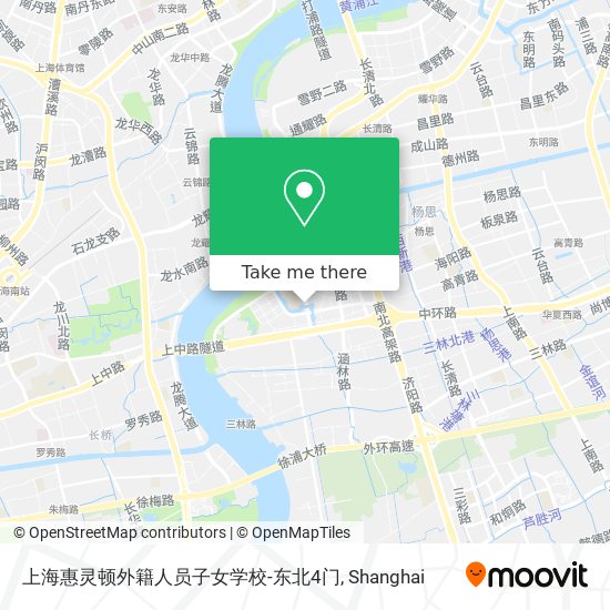 上海惠灵顿外籍人员子女学校-东北4门 map