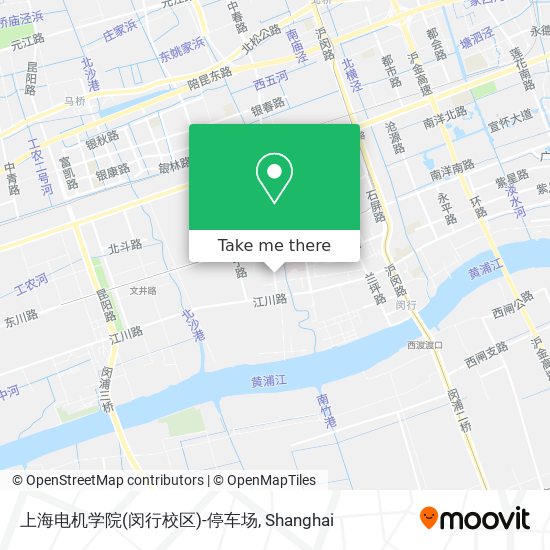 上海电机学院(闵行校区)-停车场 map