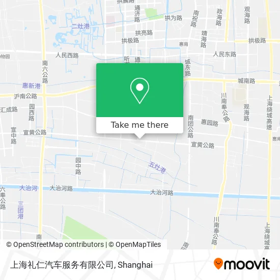 上海礼仁汽车服务有限公司 map
