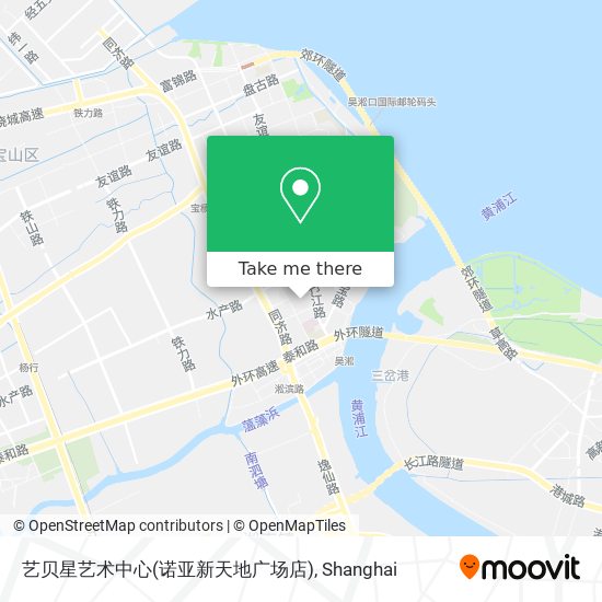 艺贝星艺术中心(诺亚新天地广场店) map