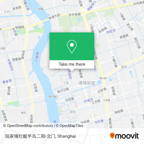 陆家嘴红醍半岛二期-北门 map