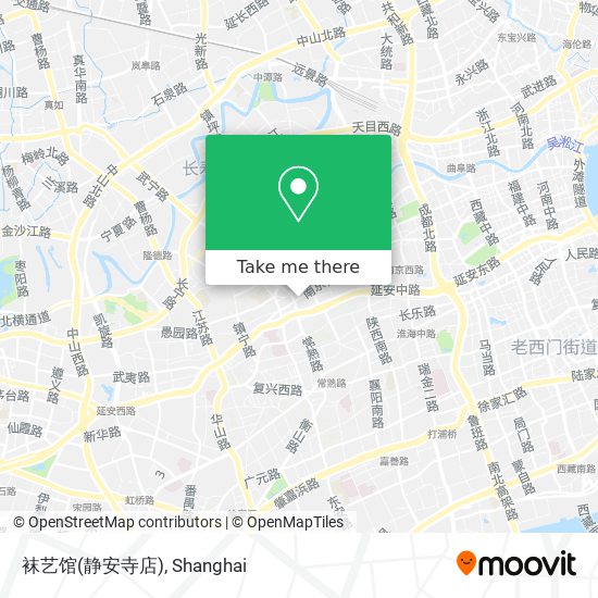 袜艺馆(静安寺店) map