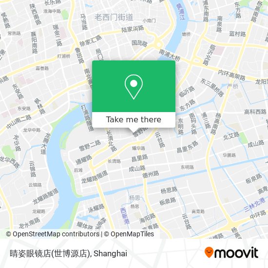 睛姿眼镜店(世博源店) map