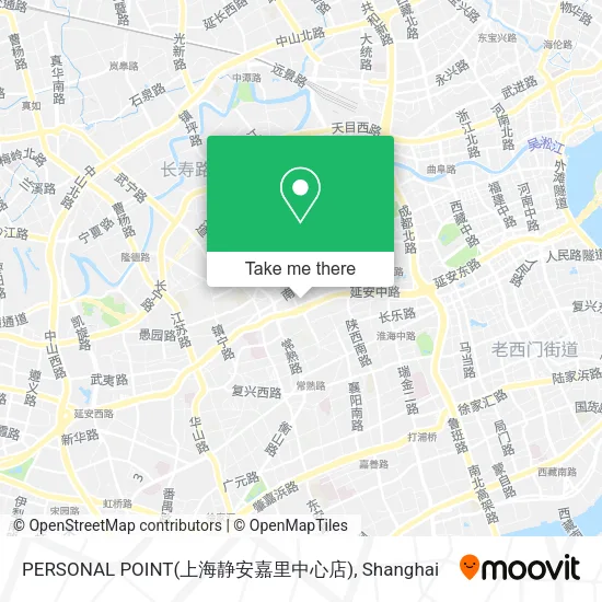 PERSONAL POINT(上海静安嘉里中心店) map