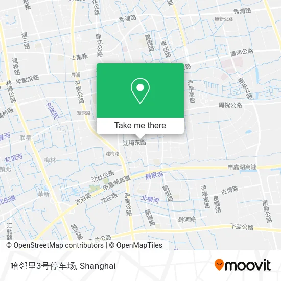 哈邻里3号停车场 map