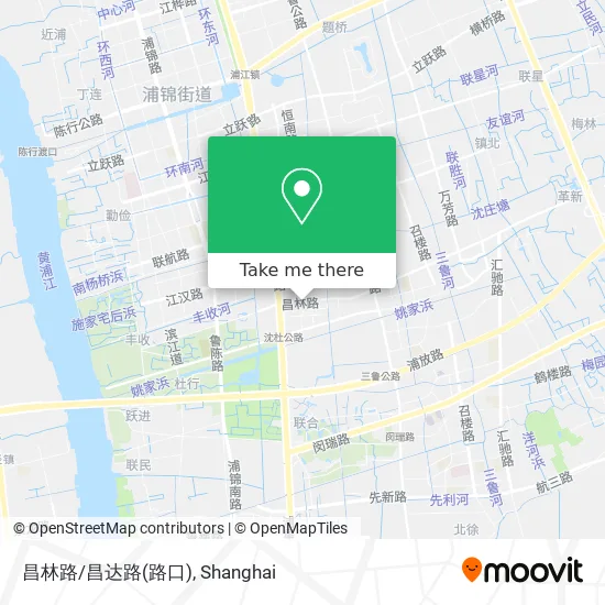 昌林路/昌达路(路口) map