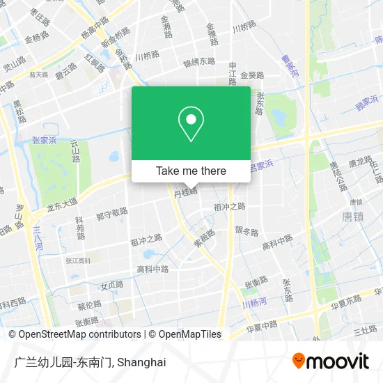 广兰幼儿园-东南门 map