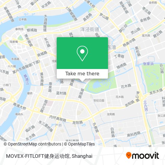 MOVEX-FITLOFT健身运动馆 map