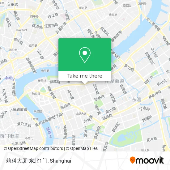 航科大厦-东北1门 map