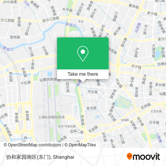 协和家园南区(东门) map