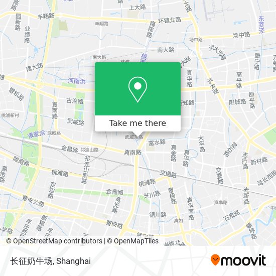 长征奶牛场 map
