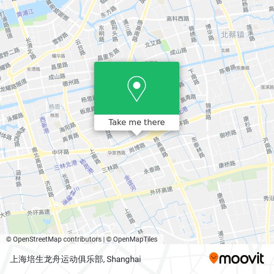 上海培生龙舟运动俱乐部 map