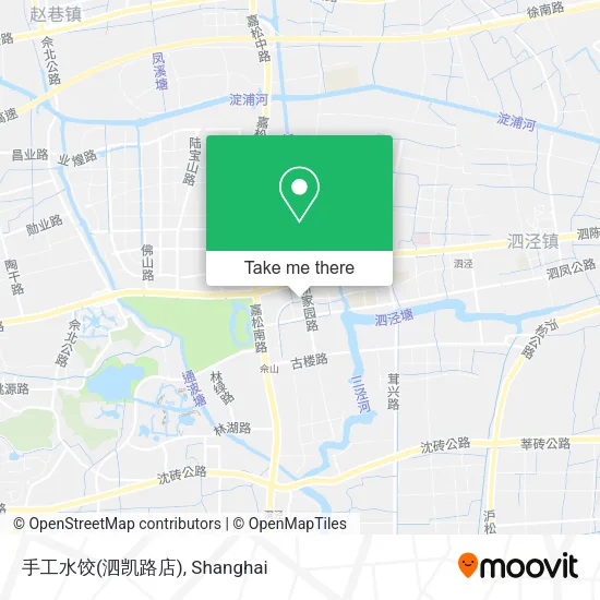 手工水饺(泗凯路店) map