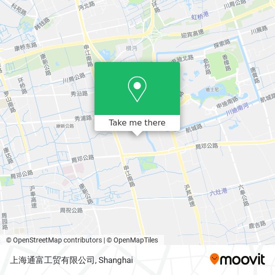 上海通富工贸有限公司 map