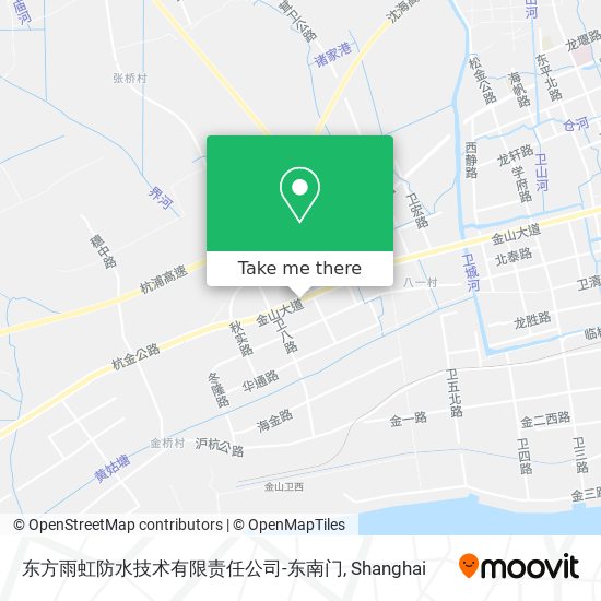 东方雨虹防水技术有限责任公司-东南门 map