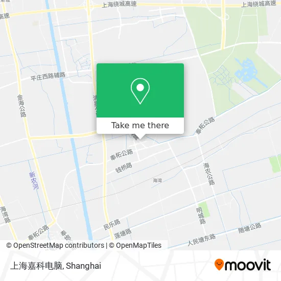 上海嘉科电脑 map