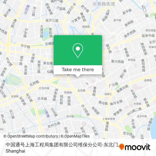 中国通号上海工程局集团有限公司维保分公司-东北门 map