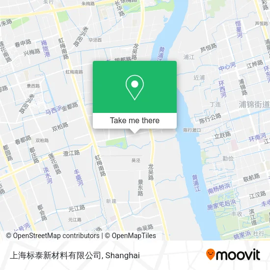 上海标泰新材料有限公司 map