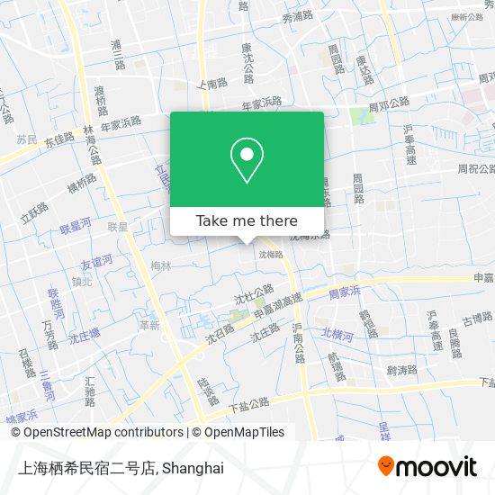 上海栖希民宿二号店 map