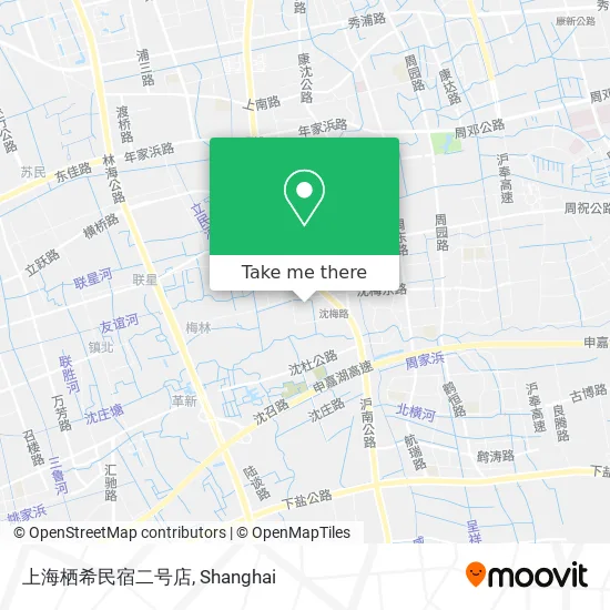 上海栖希民宿二号店 map