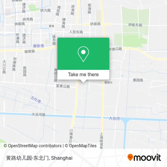 黄路幼儿园-东北门 map