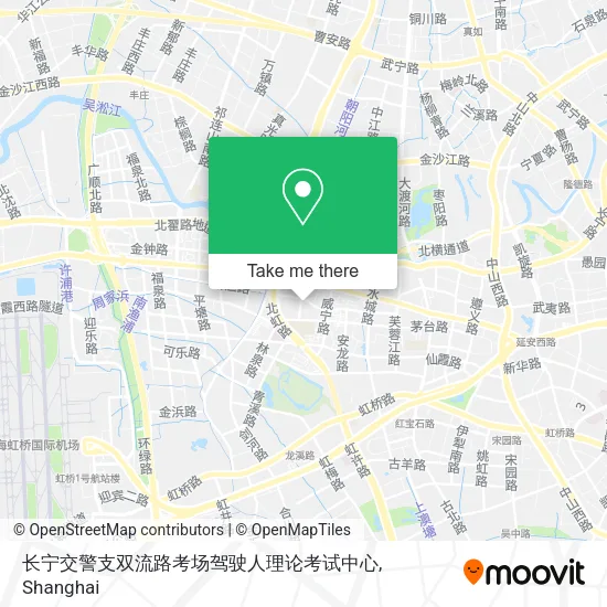 长宁交警支双流路考场驾驶人理论考试中心 map