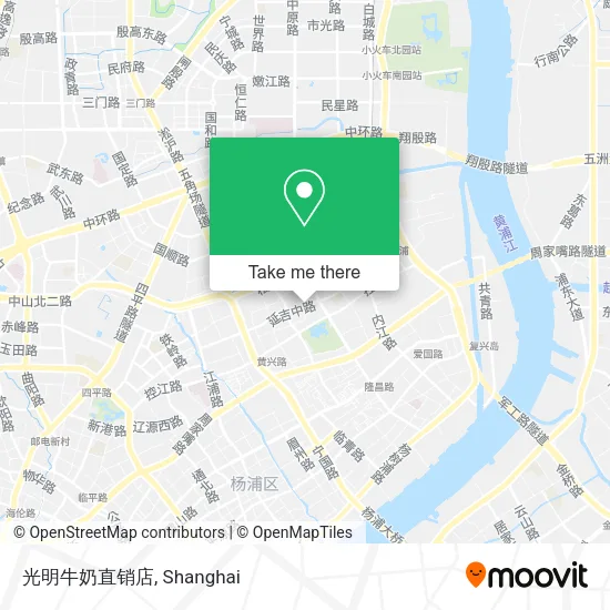 光明牛奶直销店 map
