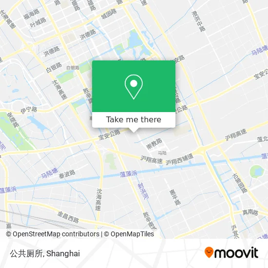 公共厕所 map